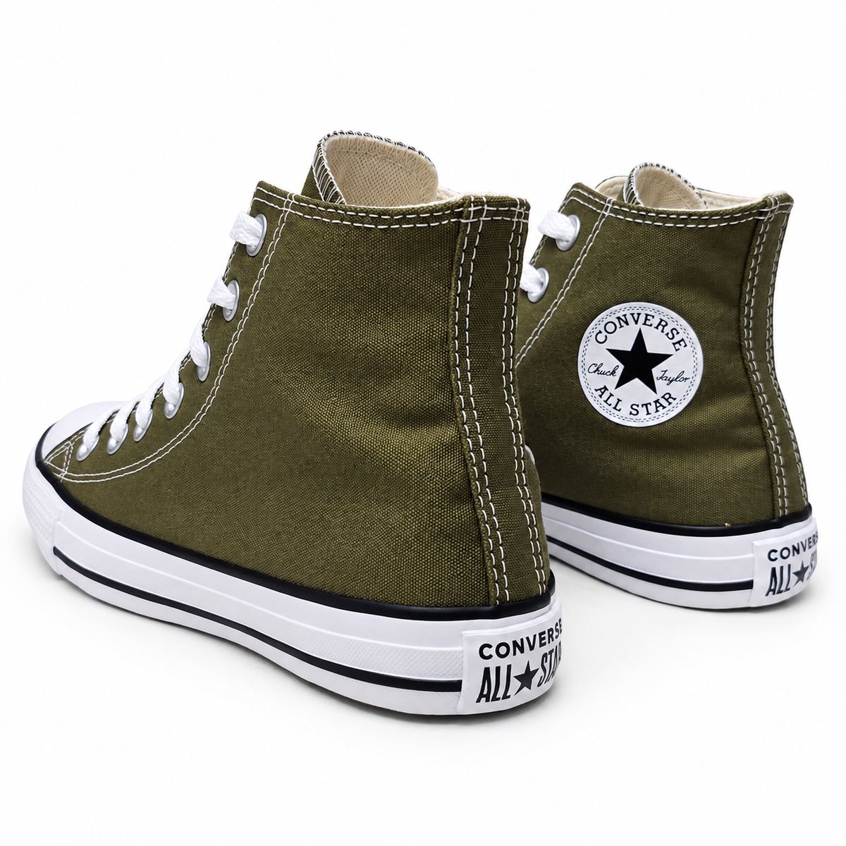 Tênis Converse Cano Alto All Star Verde Oliva CT04190003