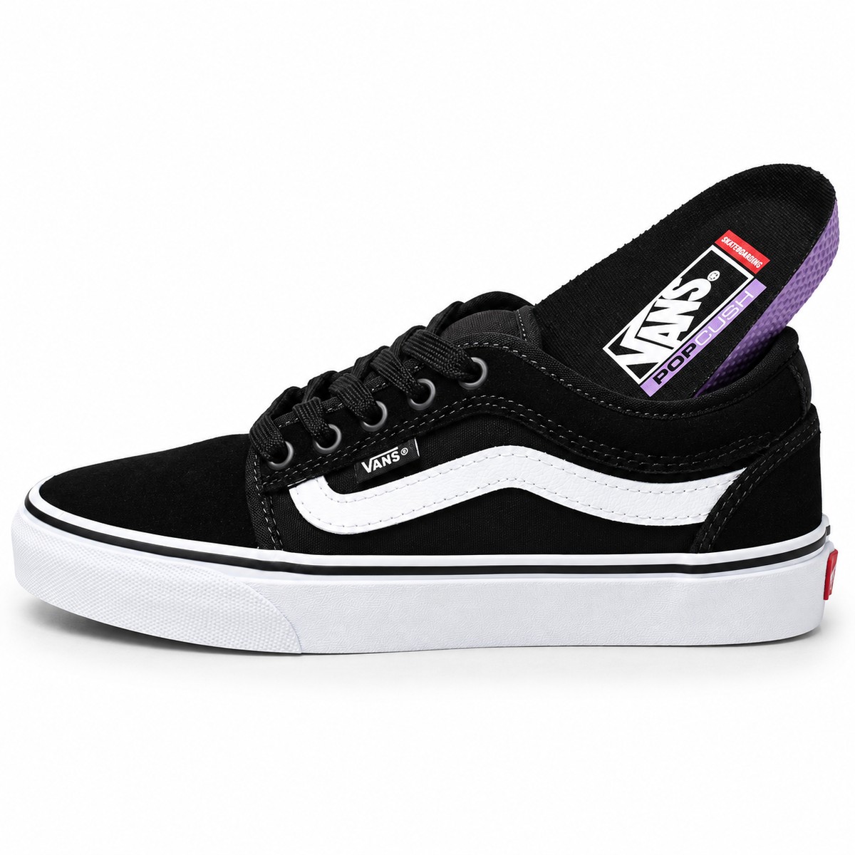 Tênis Vans Chukka Low Black White VN0A5KQZBA2