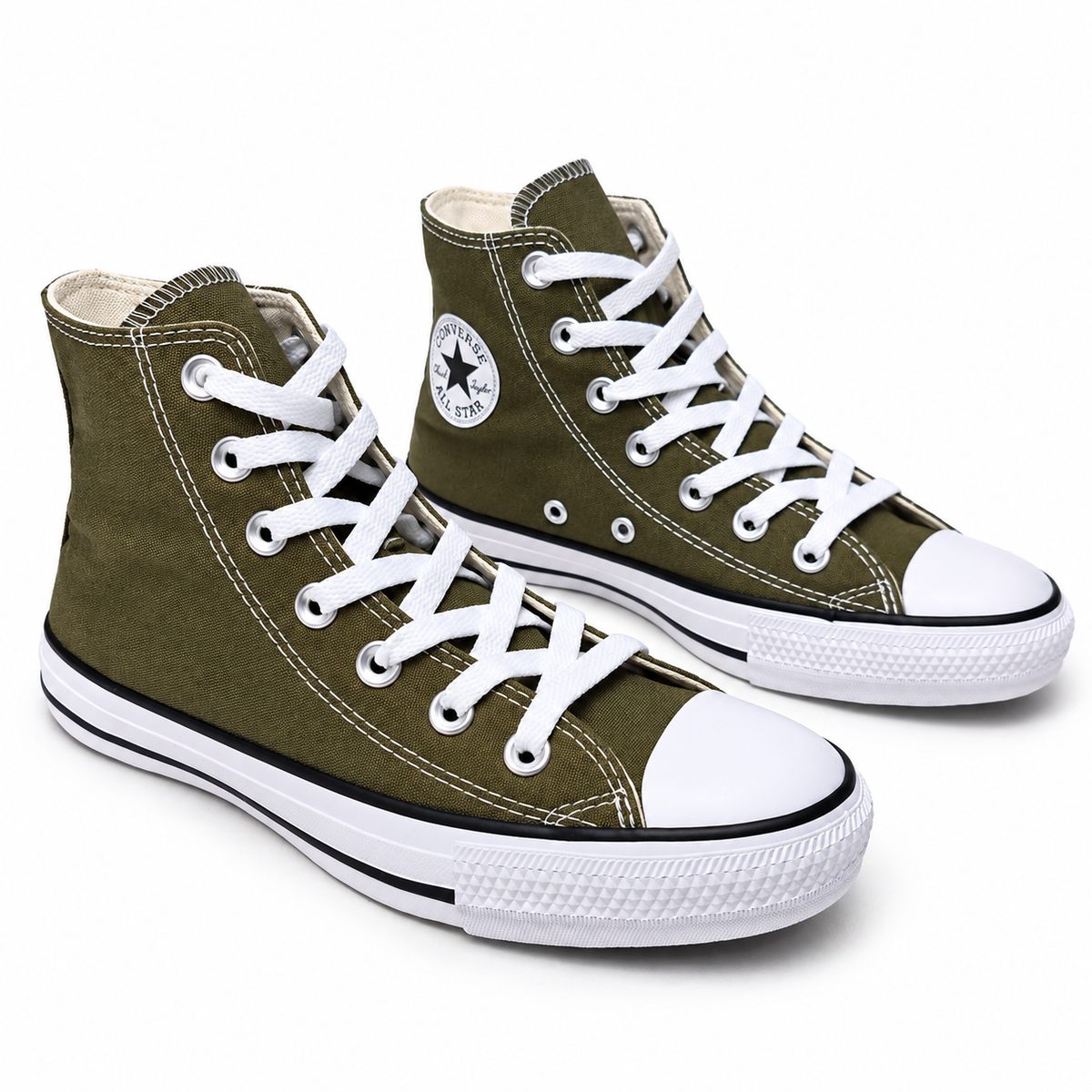 Tênis Converse Cano Alto All Star Verde Oliva CT04190003