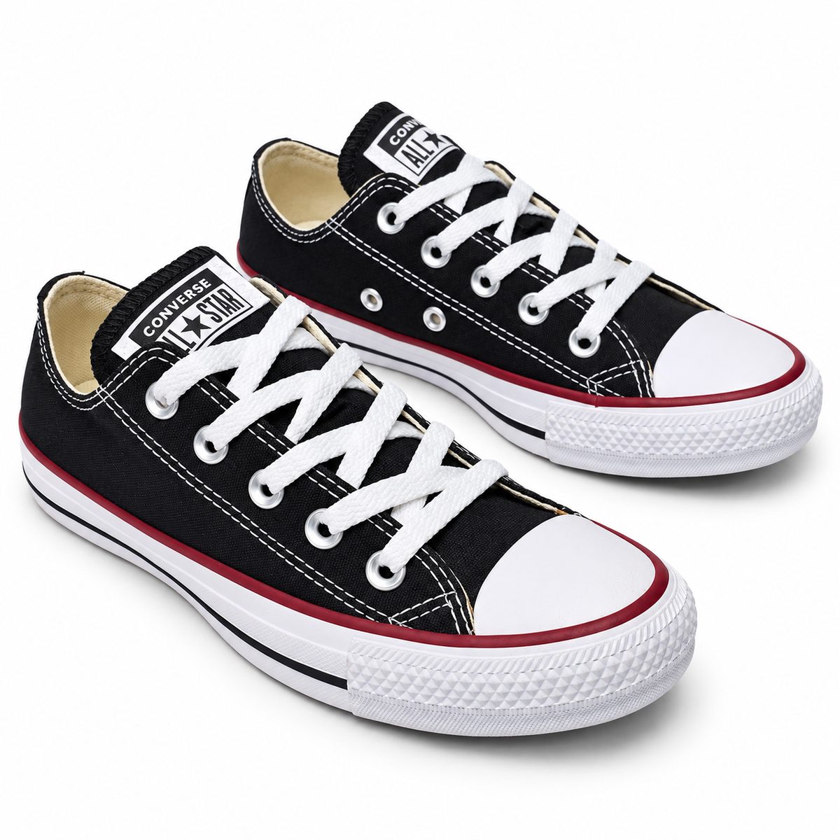 Tênis Converse Infantil Cano Baixo Preto CK00020007