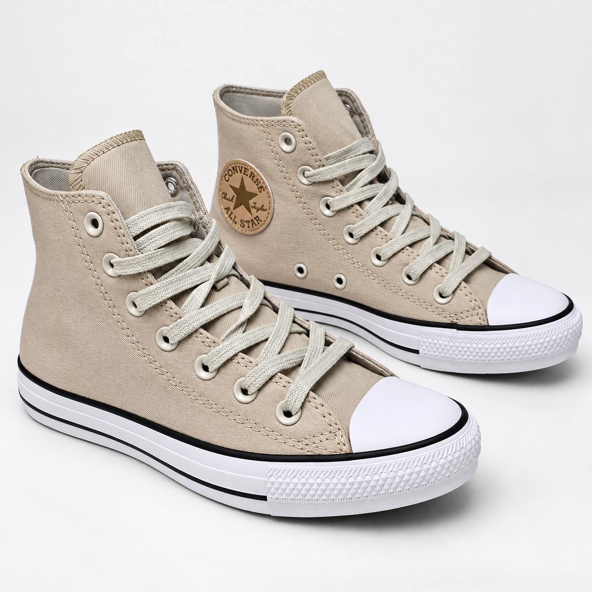 Tênis Converse Cano Alto All Star Bege CT17290001