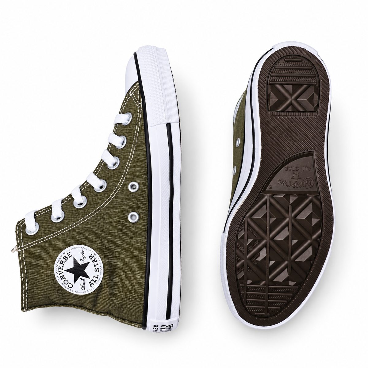 Tênis Converse Cano Alto All Star Verde Oliva CT04190003