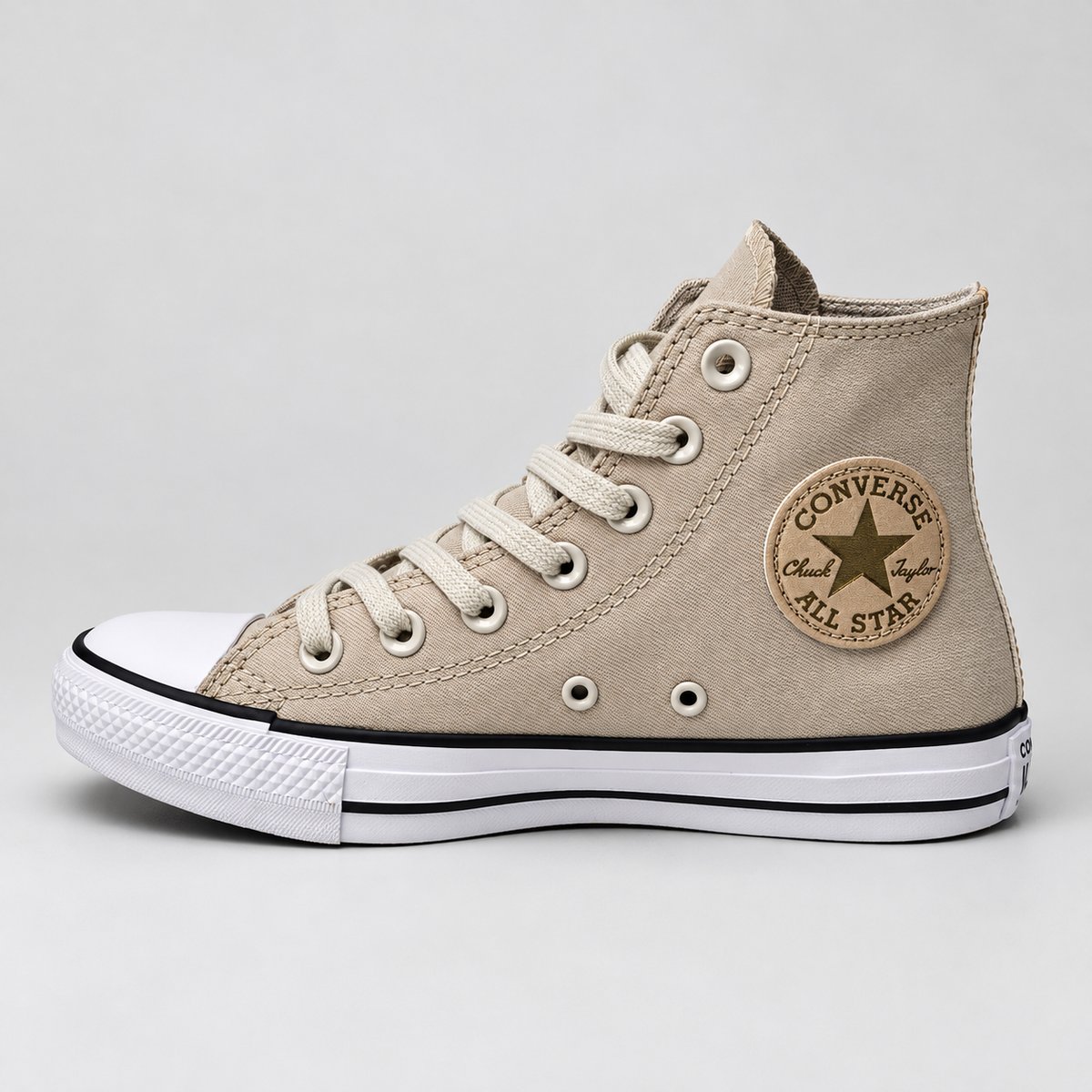 Tênis Converse Cano Alto All Star Bege CT17290001