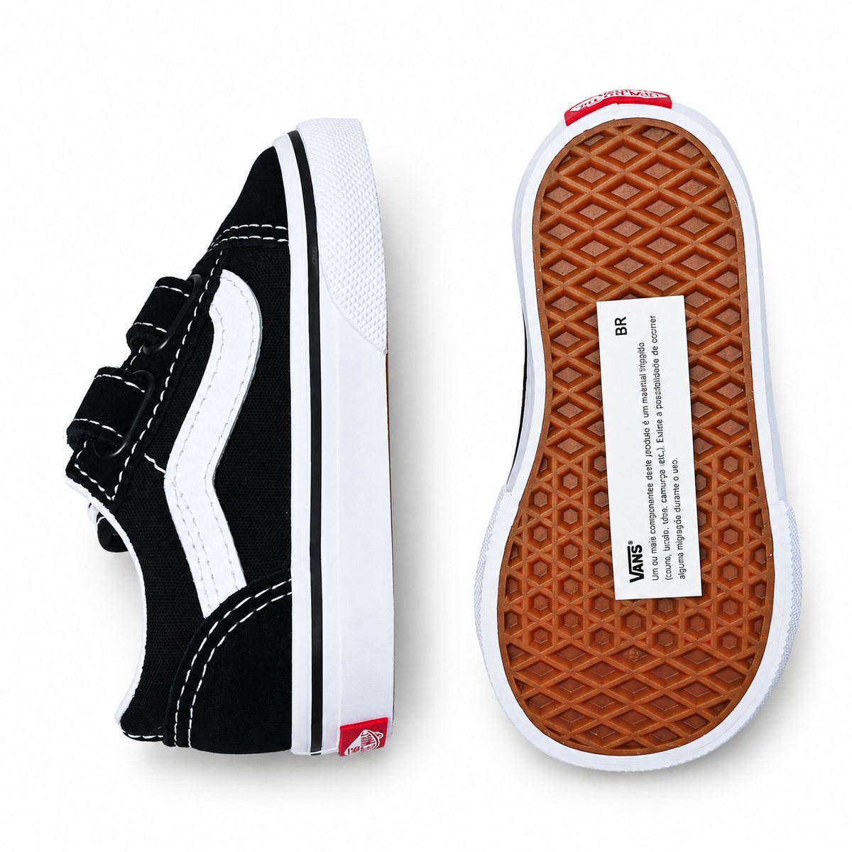 Tênis Vans Old Skool V Infantil Preto VN000D3YBLK