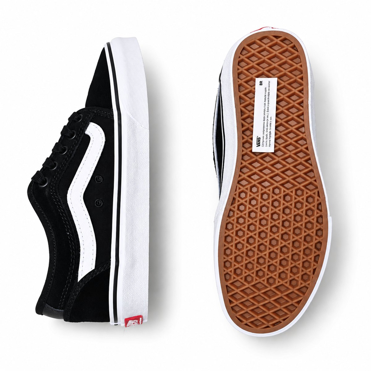 Tênis Vans Chukka Low Black White VN0A5KQZBA2