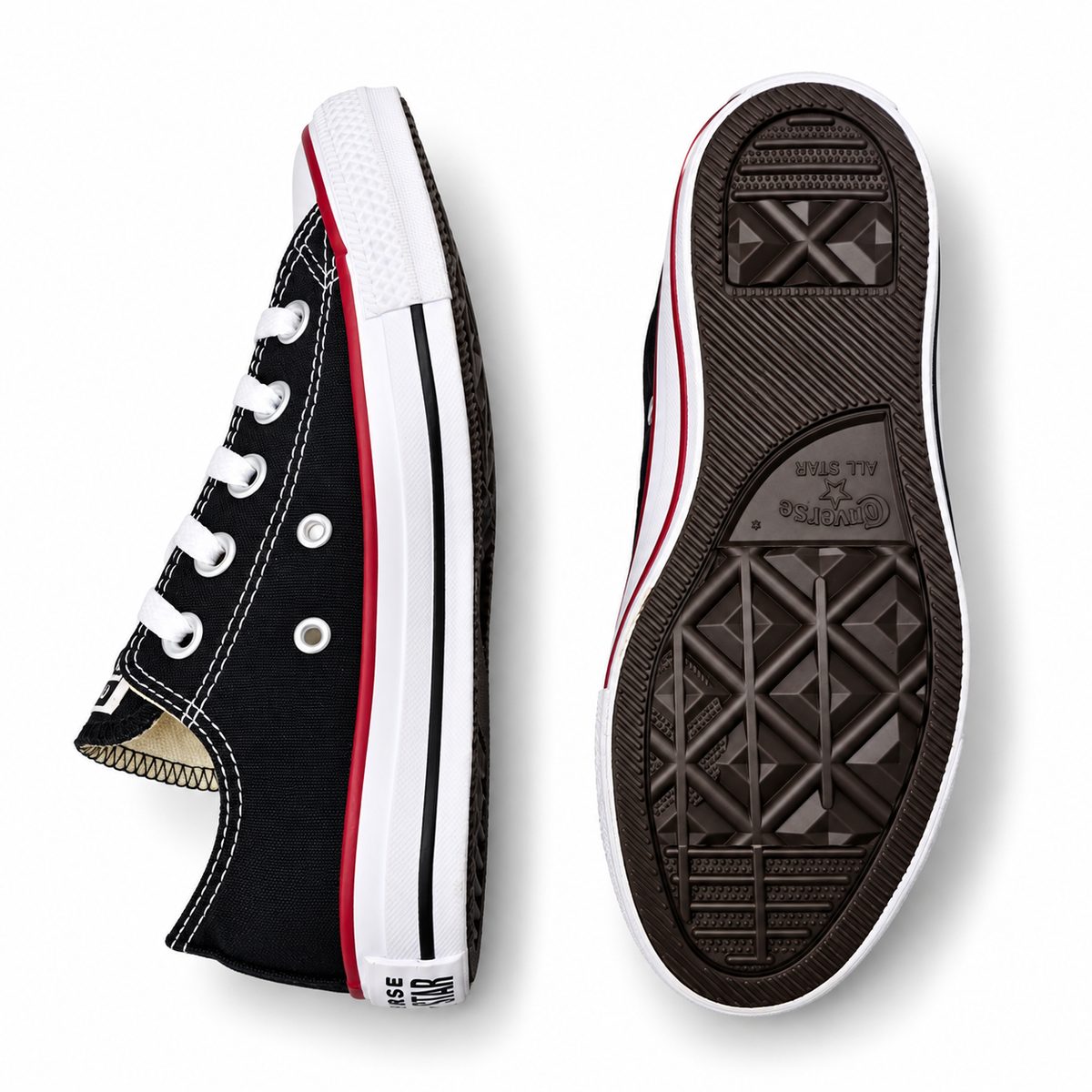 Tênis Converse Infantil Cano Baixo Preto CK00020007