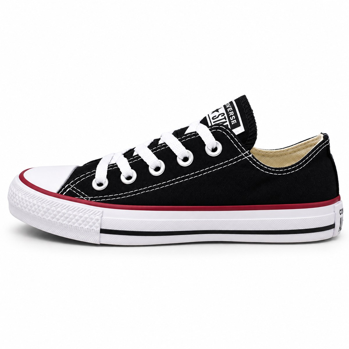 Tênis Converse Infantil Cano Baixo Preto CK00020007