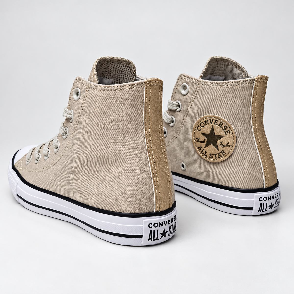 Tênis Converse Cano Alto All Star Bege CT17290001