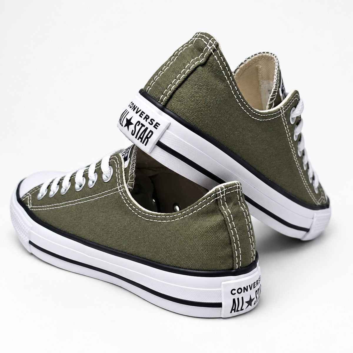 Tênis Converse All Star Cano Baixo Verde Oliva  CT04200003