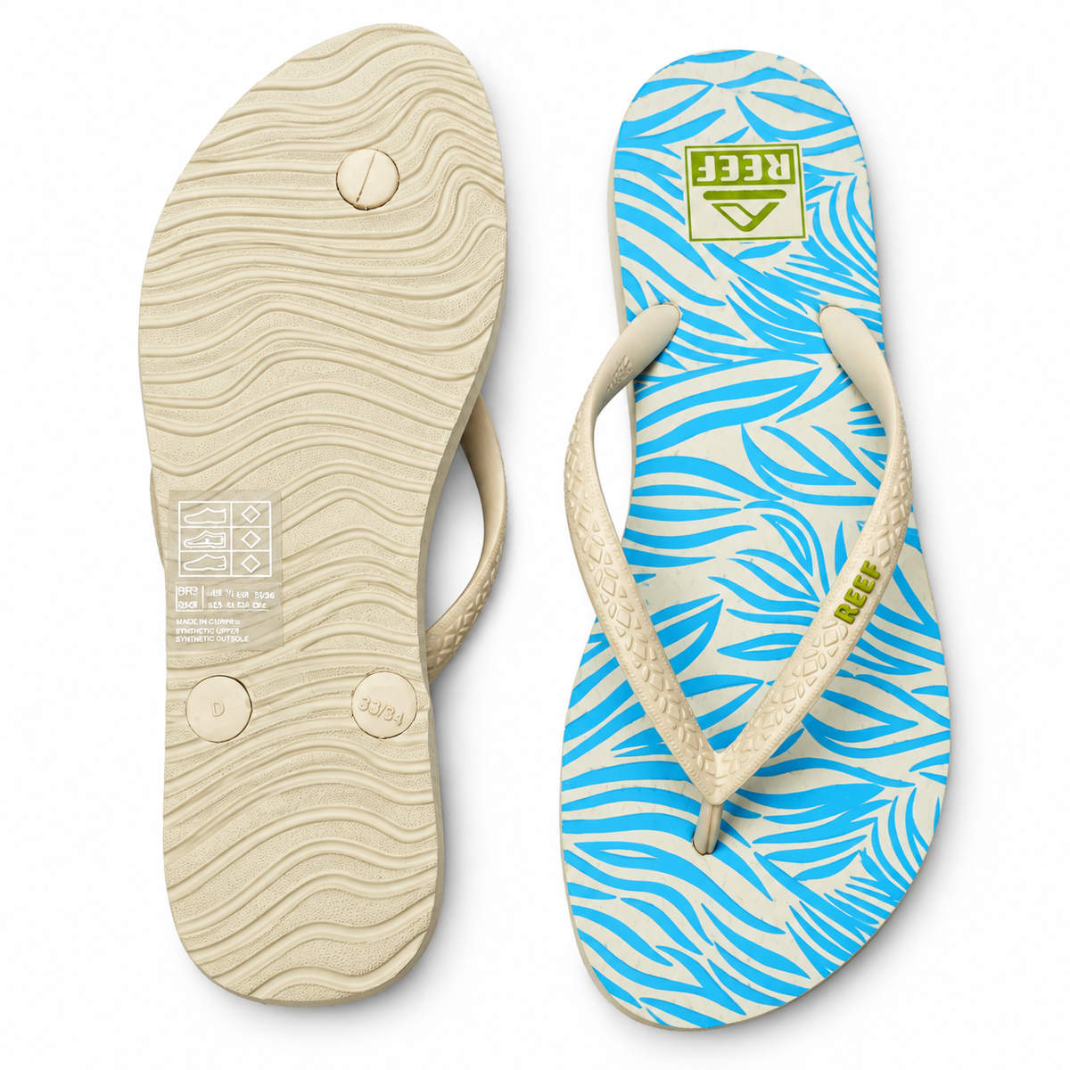 Chinelo Reef Seaside RF0070013 Off Tones