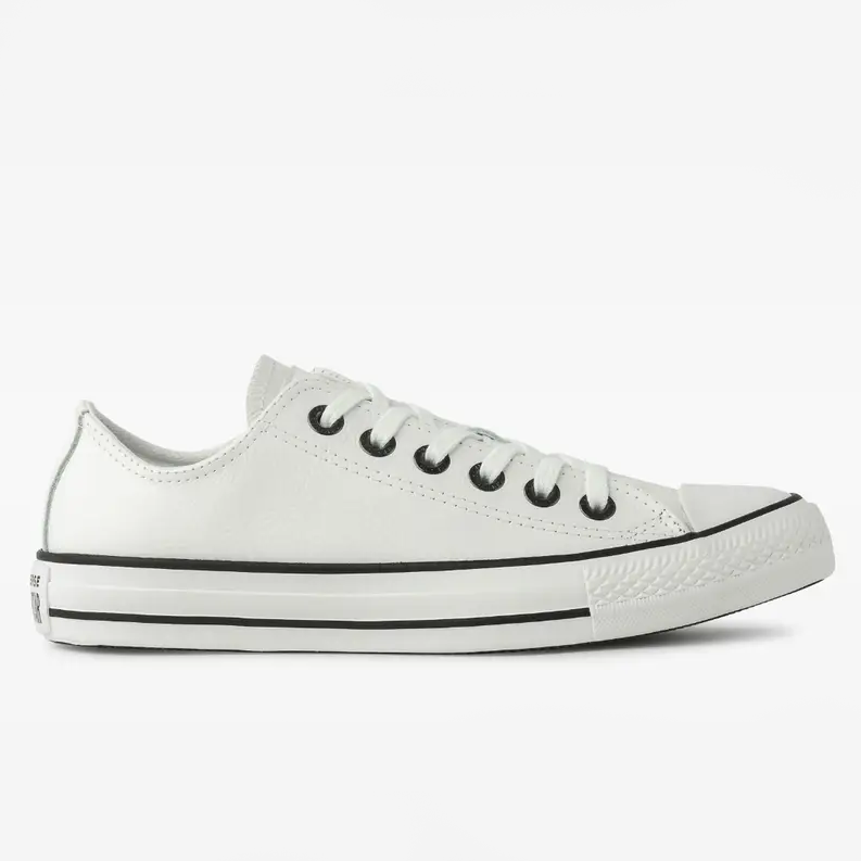 All Star Branco Couro Sintetico