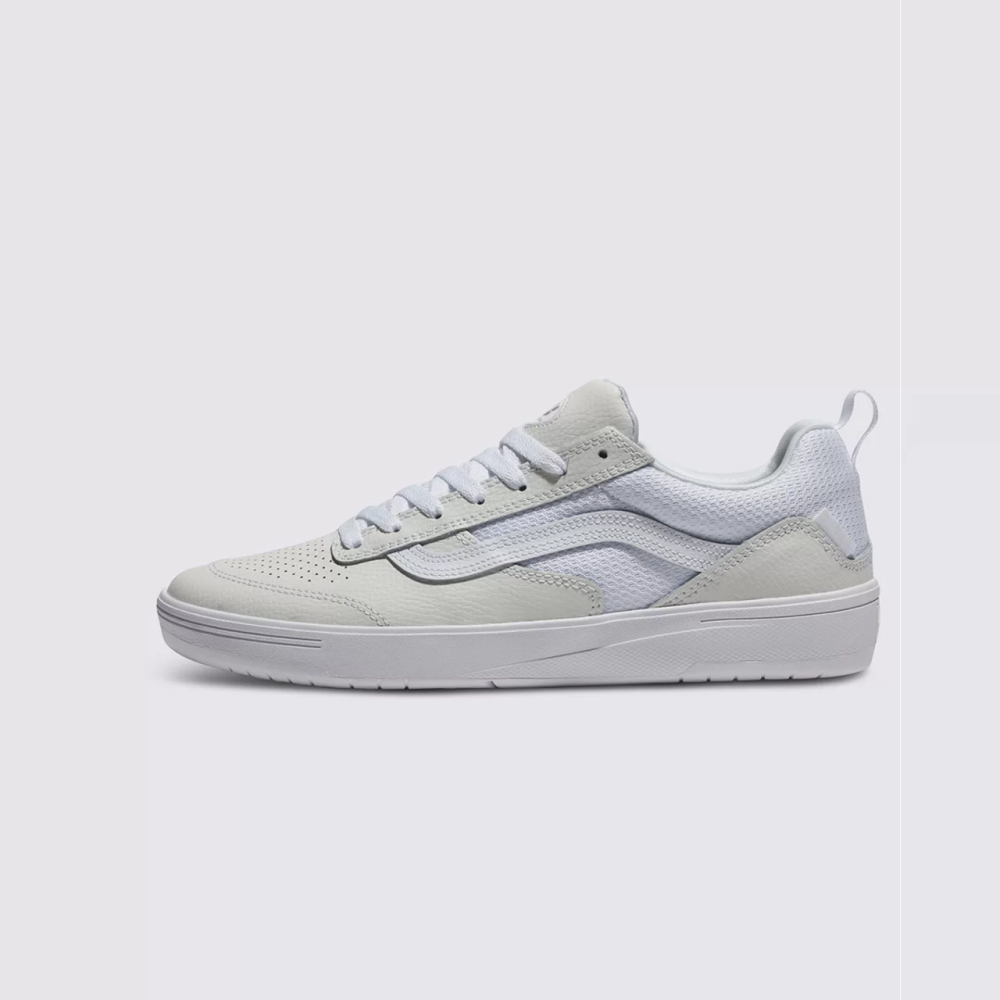 Tênis Vans Zahba Leather White/White VN0007QQWWW - Life Core